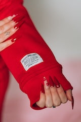 TA Red Sweat Set
