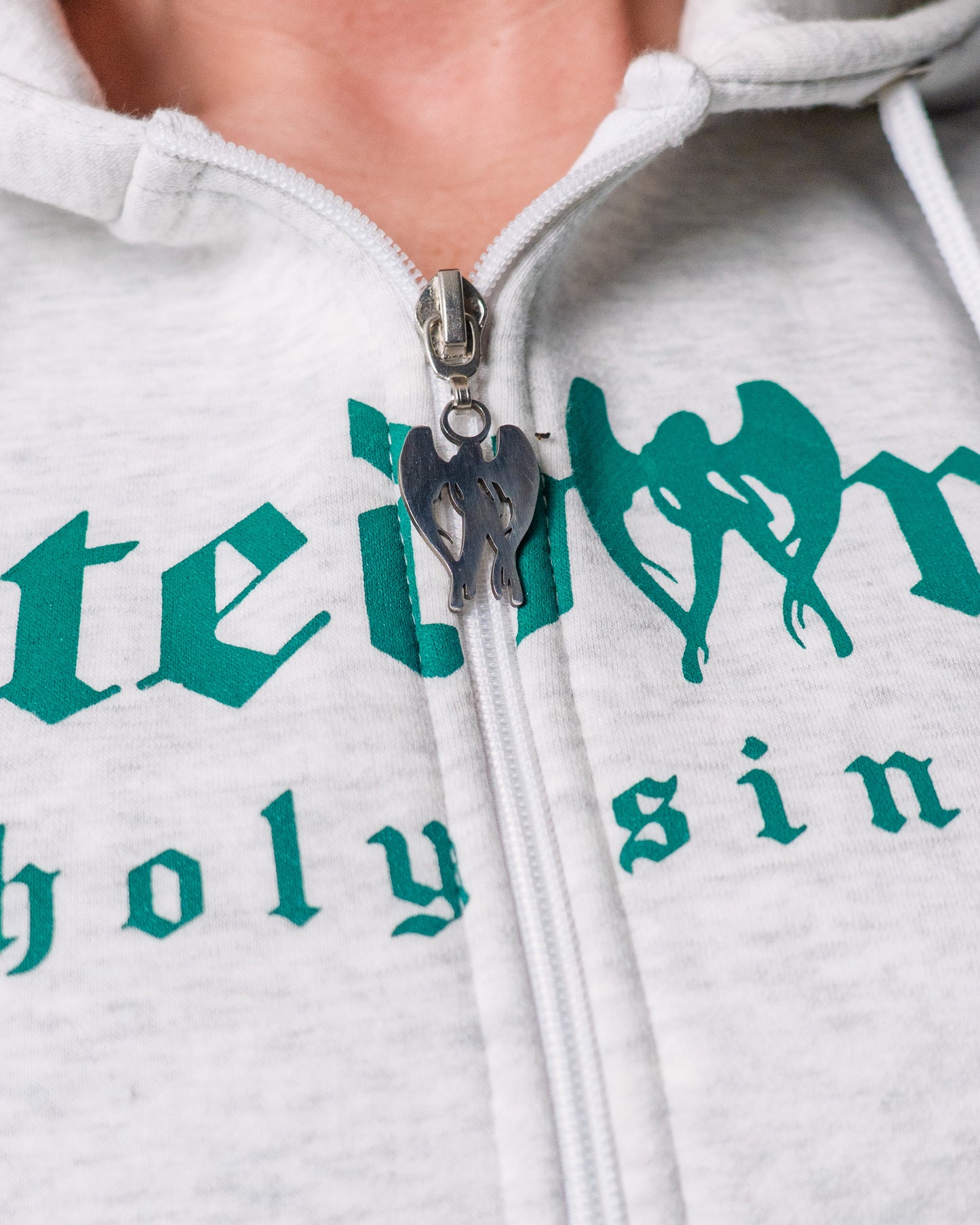 TA Grey + Green Logo Sweat Set
