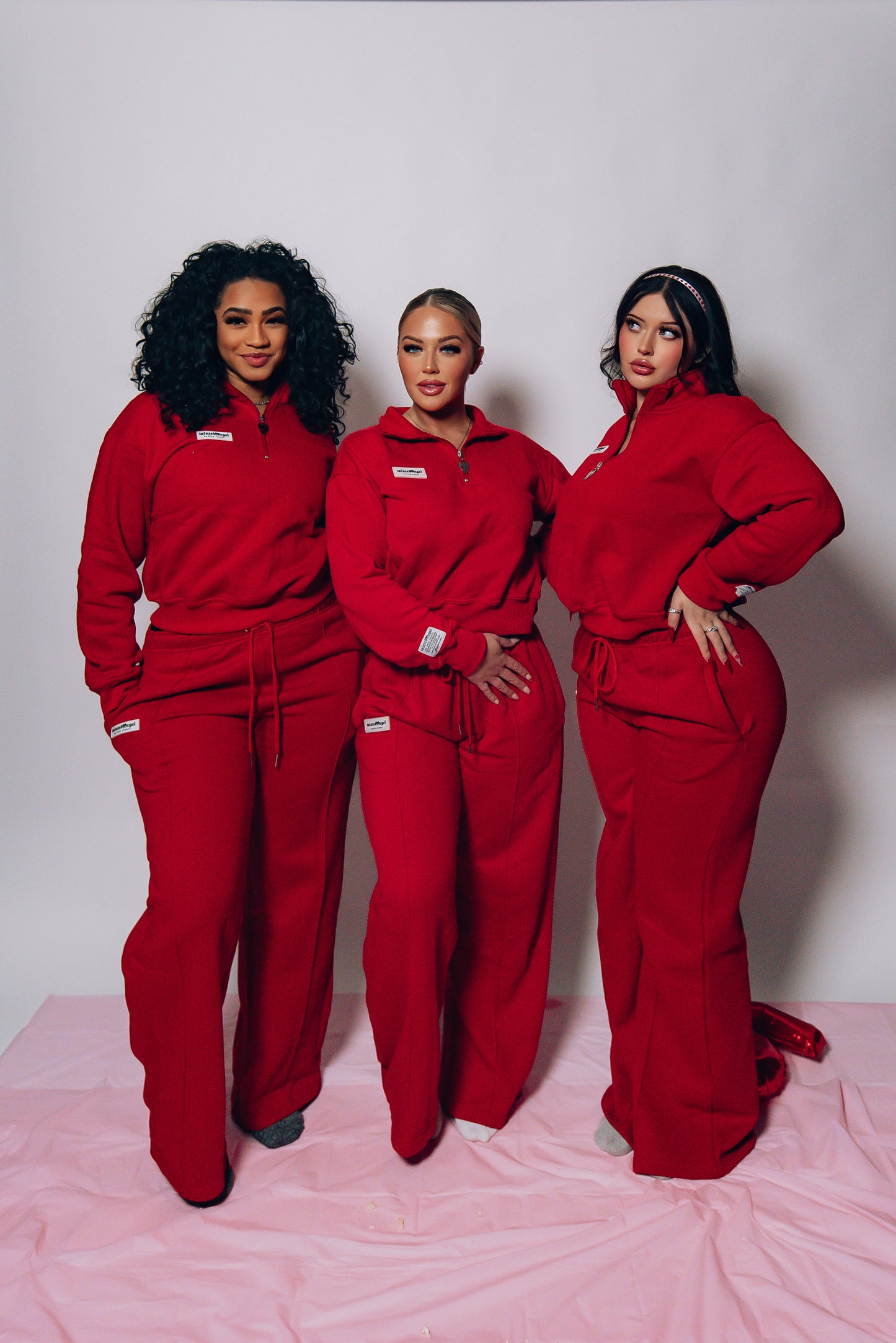 TA Red Sweat Set