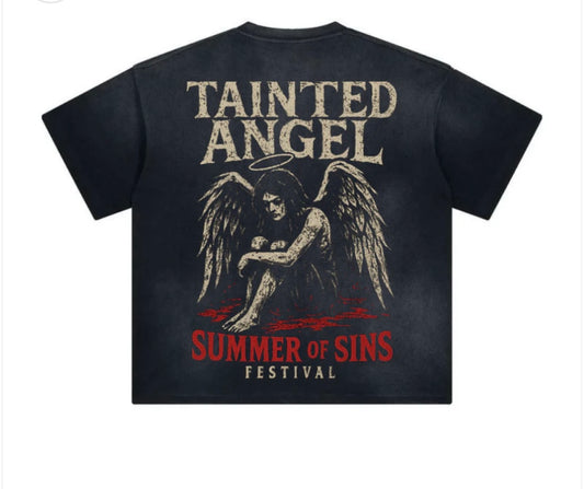 SOS Seeing Red Angel Tee