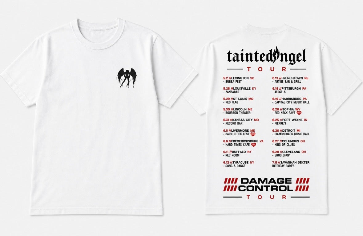 TAINTED ANGEL TOUR TEE