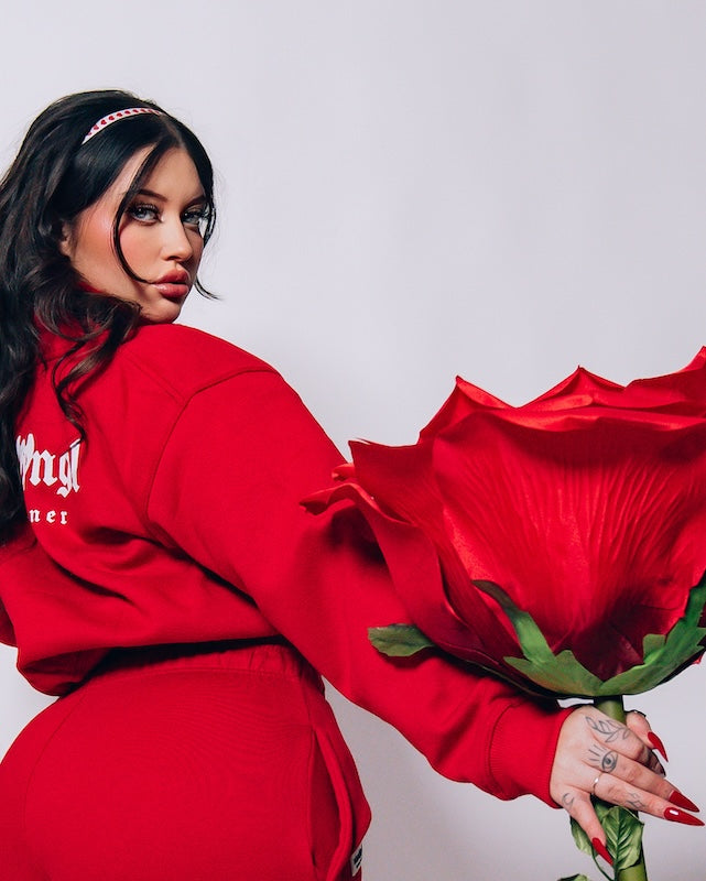TA Red Sweat Set