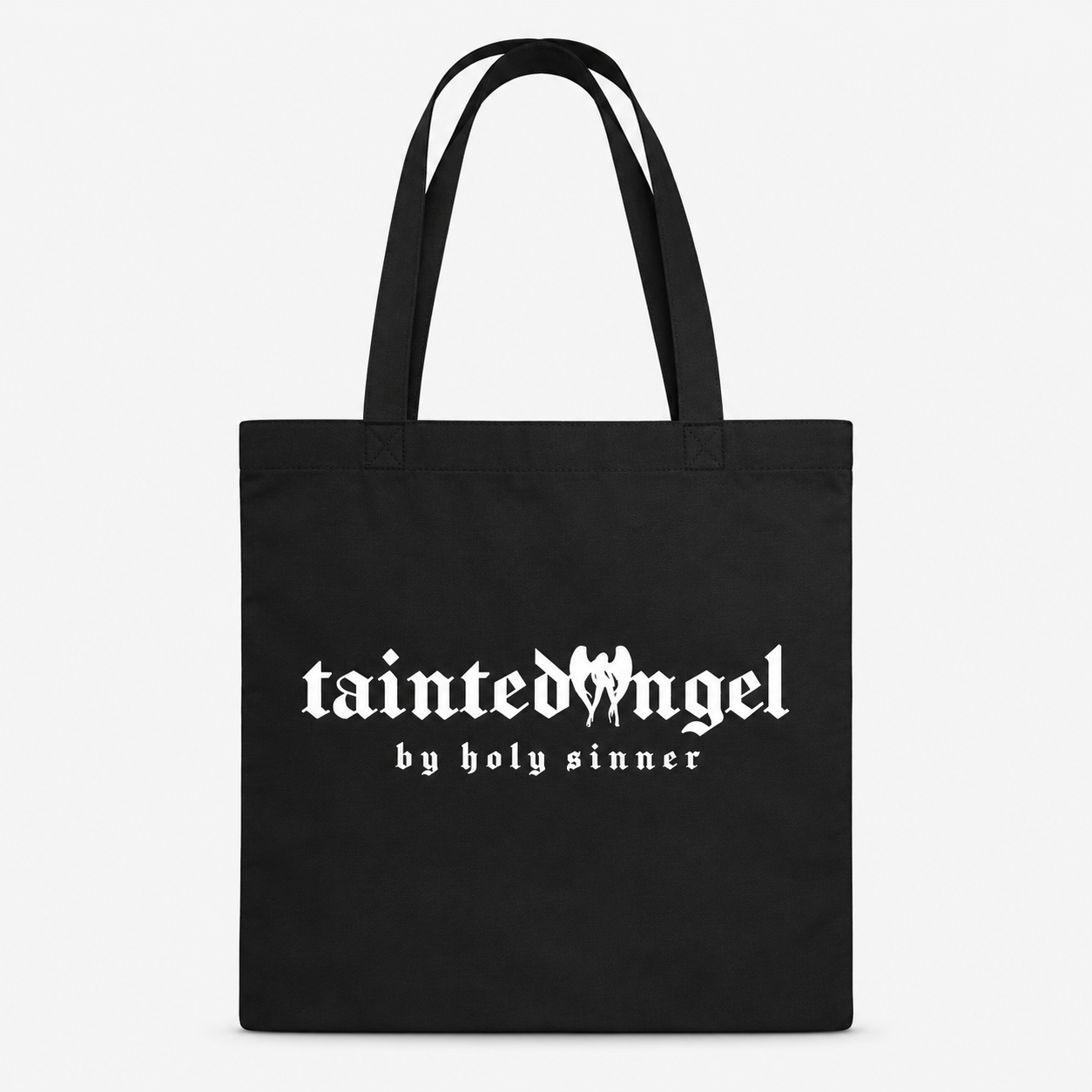 TAINTED ANGEL CANVAS TOTE