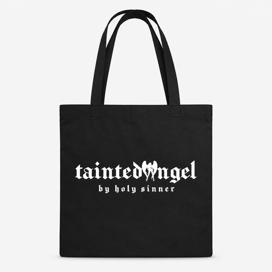 TAINTED ANGEL CANVAS TOTE