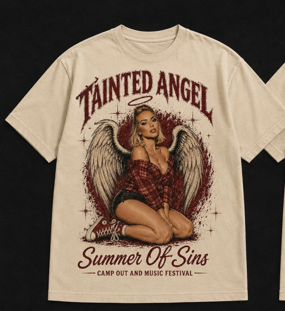 SOS PRE ORDER IVORY TOUR TEE
