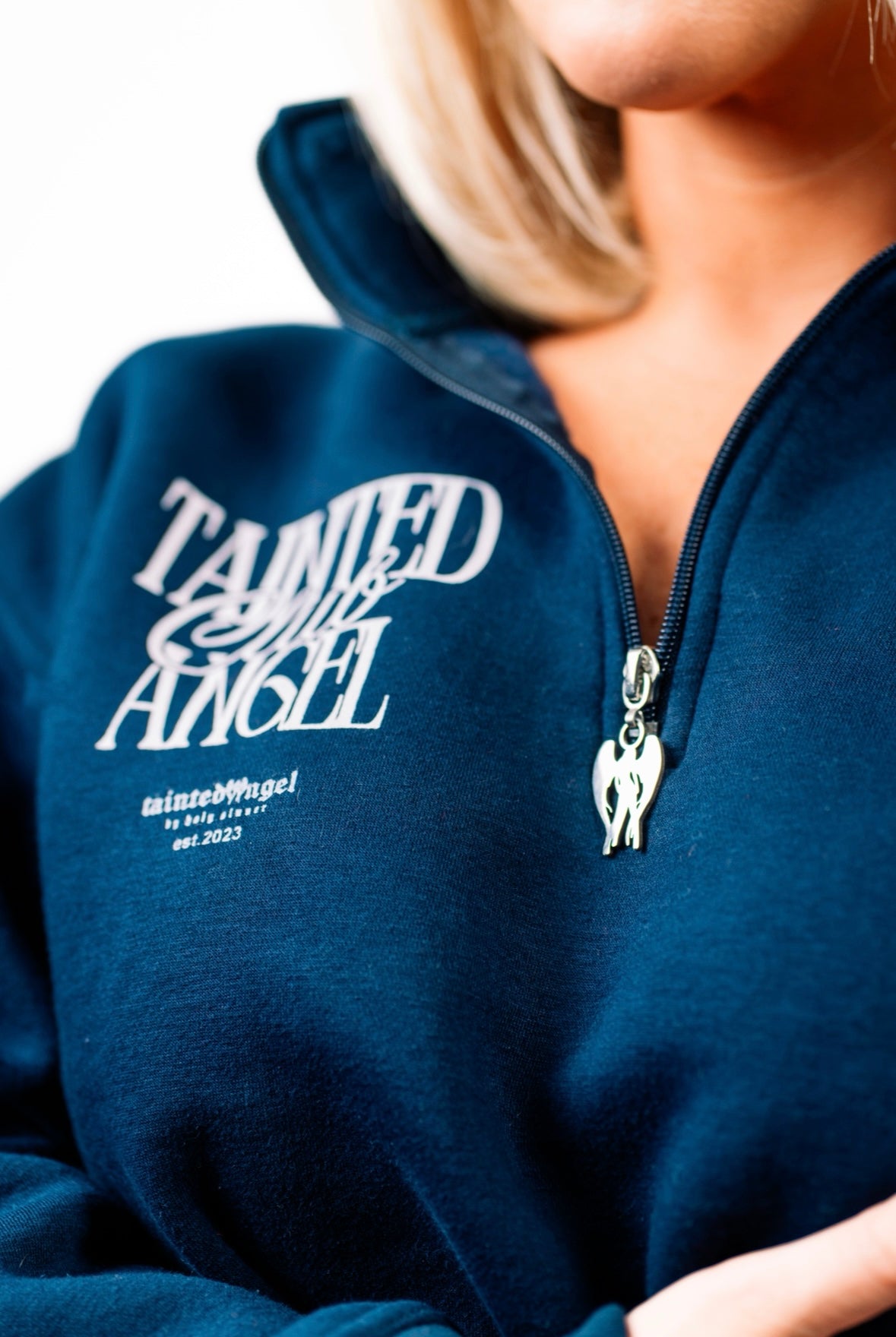 Tainted Angel Club Jogger Set (Navy Blue)