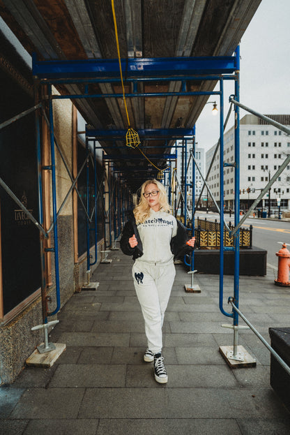 *All NEW* Navy Blue Angel Patch Jogger