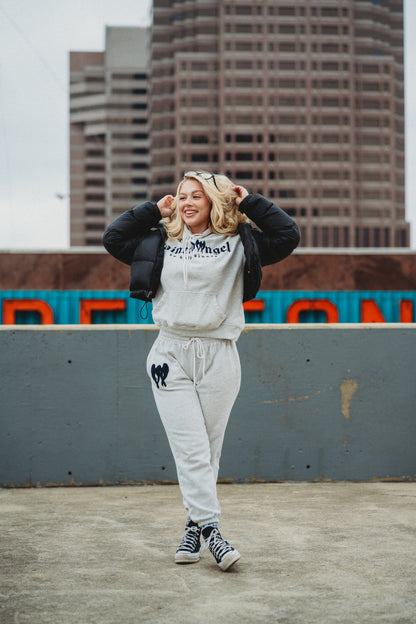*All NEW* Navy Blue Angel Patch Hoodie