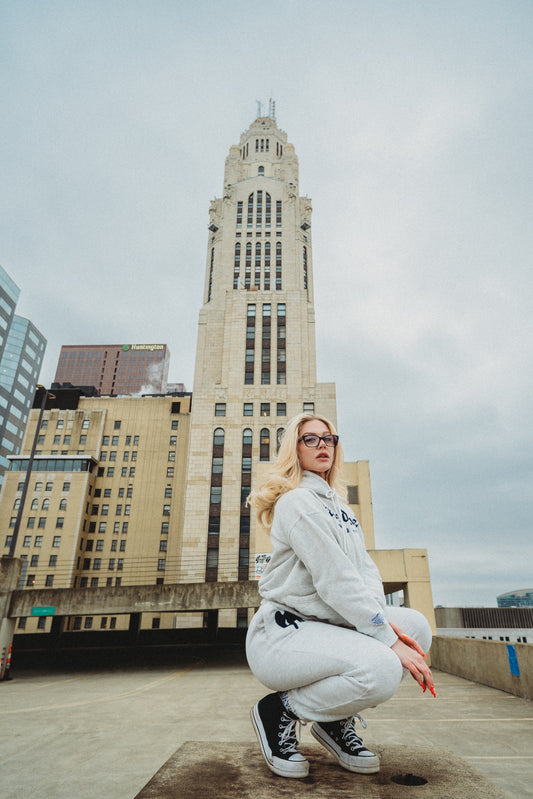 *All NEW* Navy Blue Angel Patch Jogger